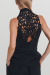 Gilet con pizzo macramé Milva (2)