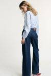 Jeans gamba ampia Please