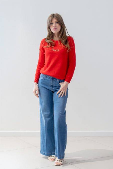 Jeans palazzo Diana Gallesi (2)