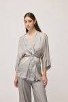 Kimono satinato in fantasia Ottod’Ame 0
