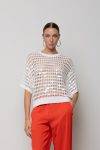 Maglia traforata con paillettes ICONA Kaos (1)