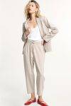 Pantaloni ampi a righe con coulisse Please