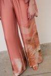 Pantaloni ampi stampati in viscosa Ottod’Ame