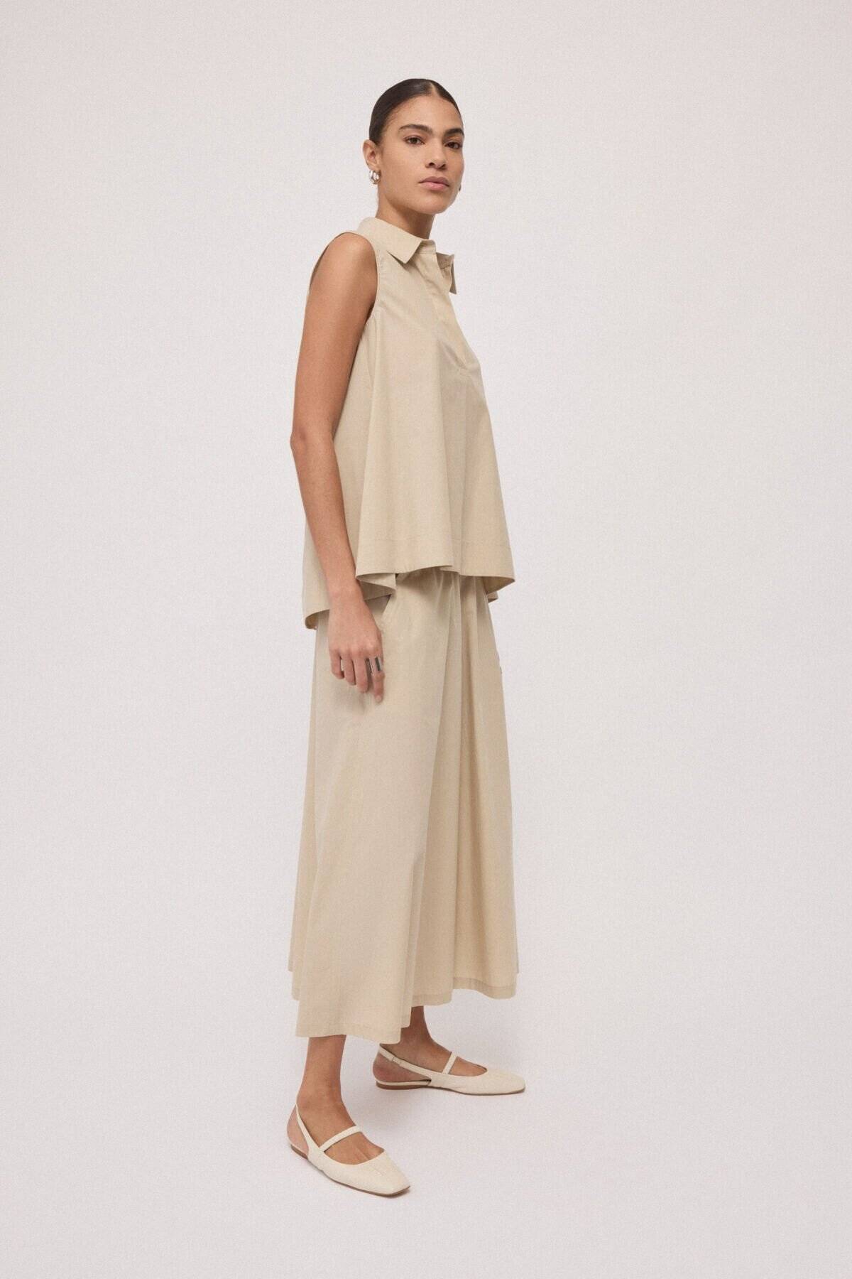 Pantaloni bermuda ampi Ottod’Ame 0 Pantaloni bermuda ampi Ottod'Ame 0