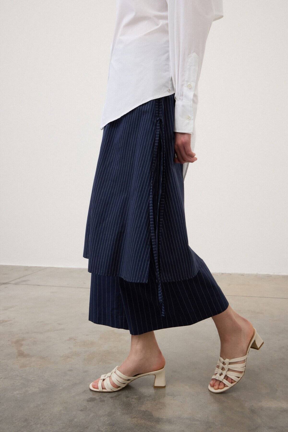 Pantaloni con gonna sovrapposta Ottod’Ame 0 Pantaloni con gonna sovrapposta Ottod'Ame 0
