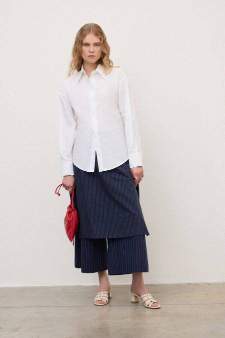 Pantaloni con gonna sovrapposta Ottod'Ame