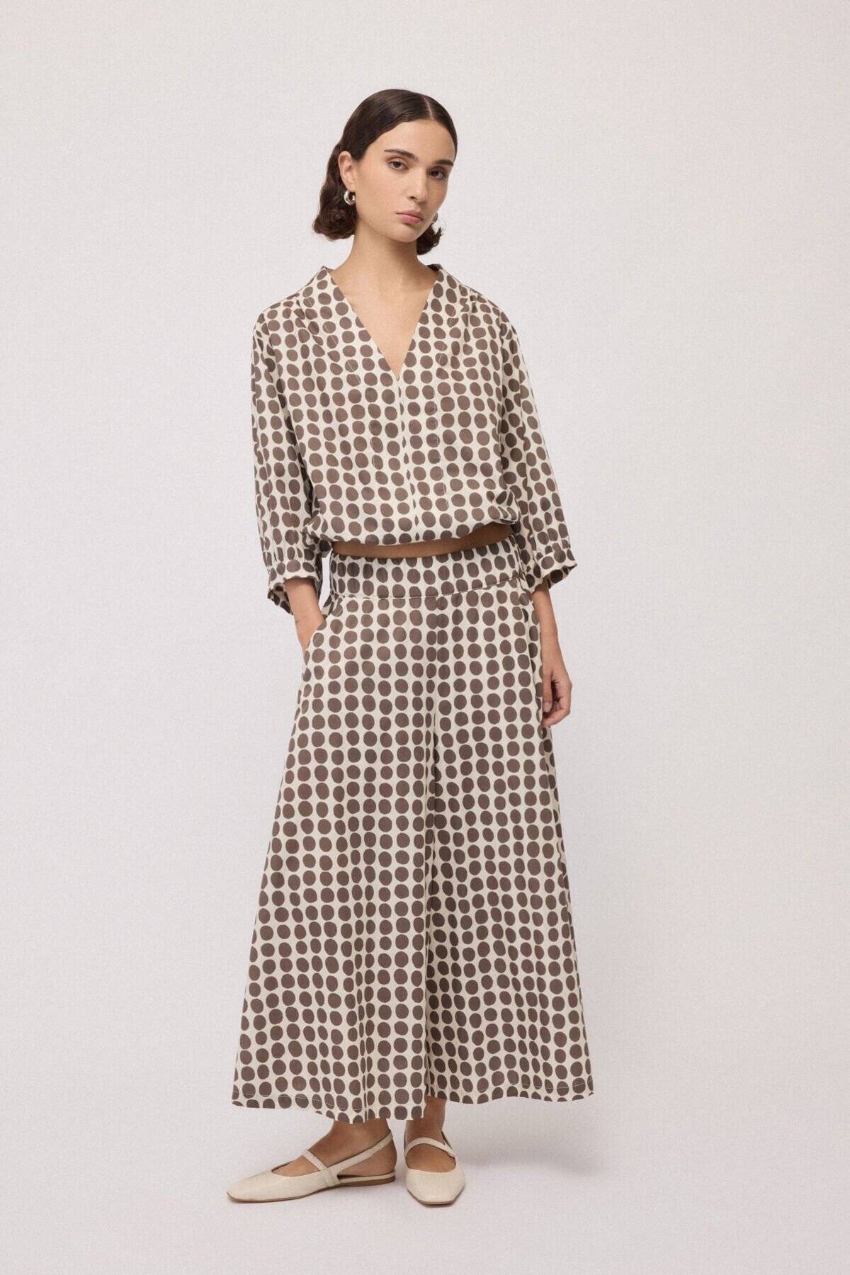 Pantaloni culotte ampi Ottod’Ame Pantaloni culotte ampi Ottod'Ame