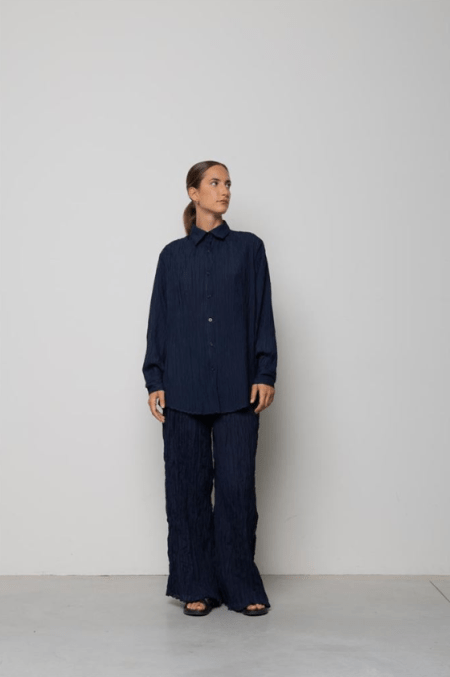 Pantaloni effetto stropicciato Icona Kaos 0