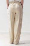 Pantaloni laminati con pinces Ottod’Ame