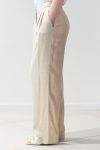 Pantaloni laminati con pinces Ottod’Ame
