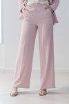 Pantaloni palazzo con elastico in vita SOLOTRE (3)