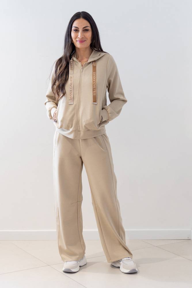 Pantaloni palazzo con fascia elastica Diana Gallesi (5) Pantaloni palazzo con fascia elastica Diana Gallesi (5)