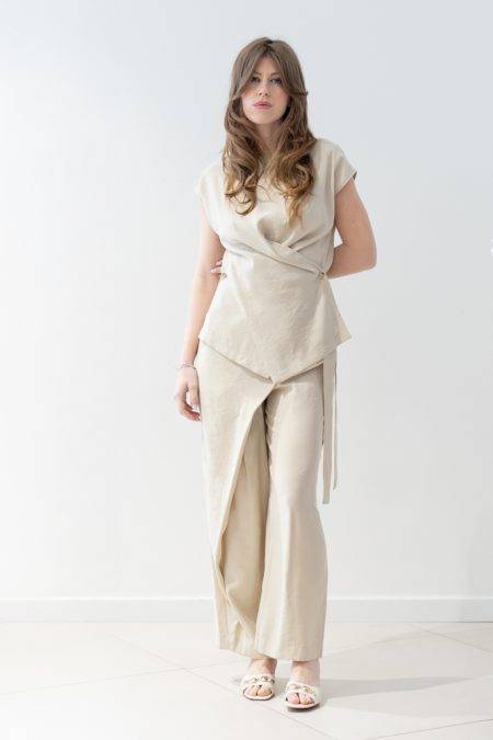 Pantaloni palazzo con patta Ottod'Ame (1)