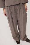 Pantaloni palazzo con pince Ottod’Ame