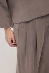Pantaloni palazzo con pince Ottod’Ame