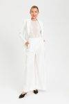 Pantaloni palazzo con pinces Twinset Actitude