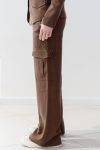 Pantaloni palazzo effetto seta lavata Diana Gallesi (1)