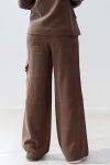 Pantaloni palazzo effetto seta lavata Diana Gallesi (1)