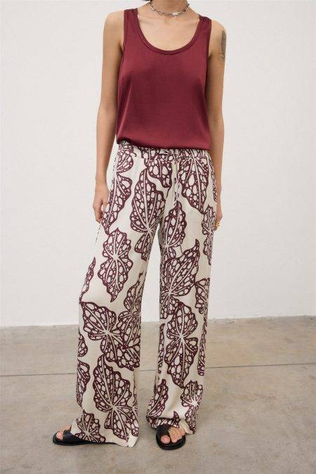 Pantaloni palazzo in fantasia Ottod'Ame (2)