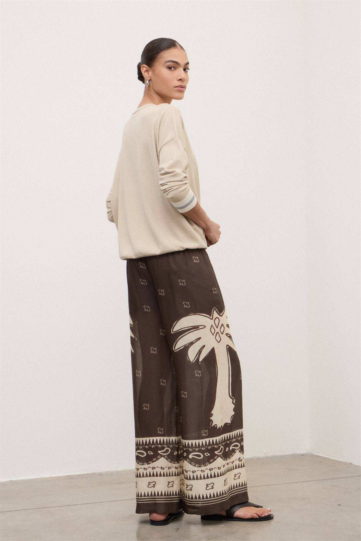 Pantaloni palazzo misto lino Ottod’Ame 1 Pantaloni palazzo misto lino Ottod'Ame 1