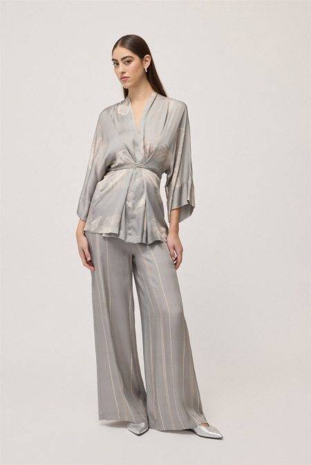 Pantaloni palazzo stampati Ottod'Ame