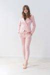 Pantaloni stretti con banda in raso Twinset Actitude (2)