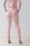 Pantaloni stretti con banda in raso Twinset Actitude (2)