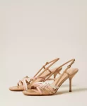 Sandali alti con cinturini Twinset 0
