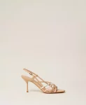 Sandali alti con cinturini Twinset 0