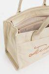 Shopper in canvas con logo Twinset 2