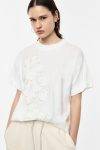 T Shirt con dettaglio floreale Imperial