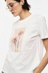 T Shirt con stampa botanica Imperial