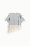 T shirt con inserti in pizzo Dixie 0