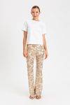 T shirt con scritta cucita Twinset Actitude