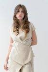 Top con drappeggio asimmetrico Ottod’Ame (3)