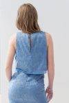 Top con paillettes e spacchi SOLOTRE (2)