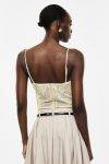 Top corpetto con ricamo floreale Imperial 1