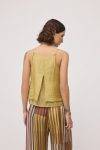 Top doppiato con pietre Ottod’Ame
