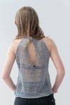 Top halter lavorazione intrecciata SOLOTRE (1)