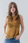 Top halter lavorazione intrecciata SOLOTRE (1)