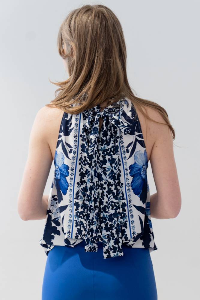 Top halter stampato Diana Gallesi (3) Top halter stampato Diana Gallesi (3)