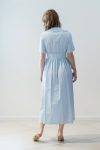 Abito camicia mille righe SOLOTRE (1)