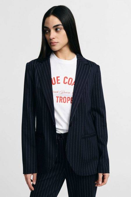 Blazer a righe regular fit Please 1