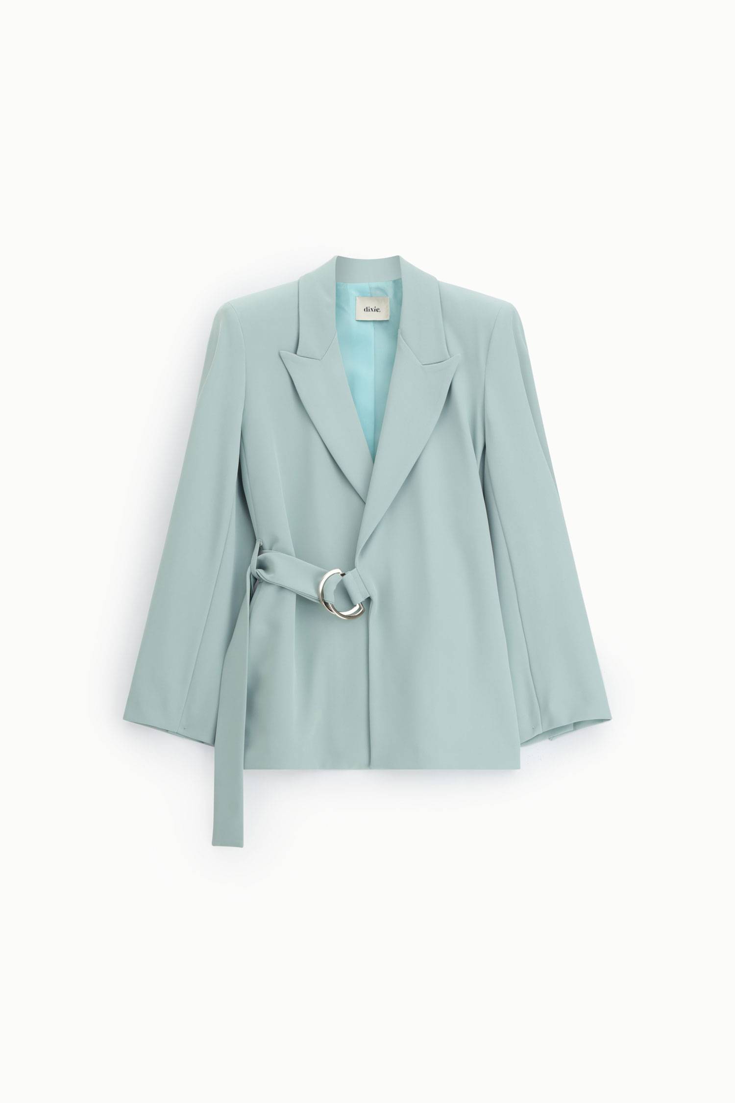 Blazer con cintura ad anello e revers classici Dixie Blazer con cintura ad anello e revers classici Dixie