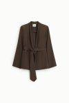 Blazer con cintura removibile e tasche laterali Dixie