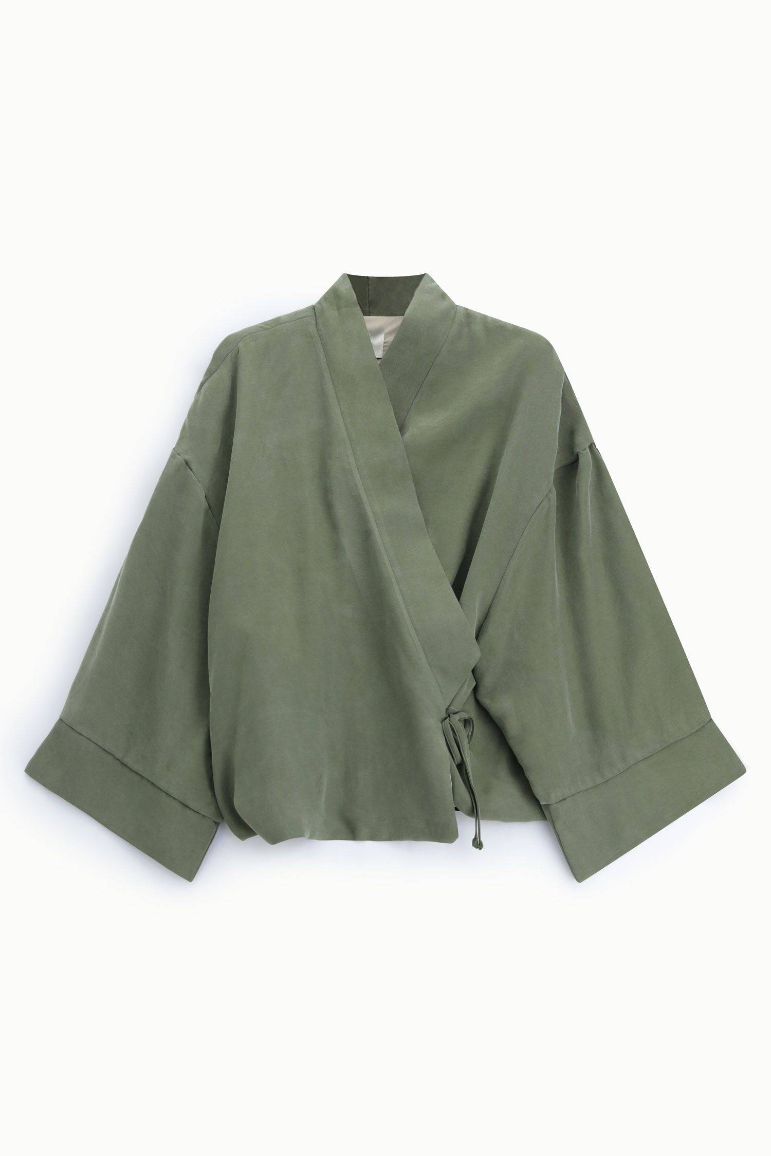 Blazer kimono fit morbido con cintura laterale Dixie 2 Blazer kimono fit morbido con cintura laterale Dixie 2