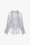 Blusa ampia in pizzo floreale Imperial