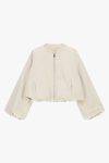 Bomber corto con maniche voluminose Imperial