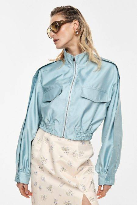 Bomber corto con tasche a patta Imperial
