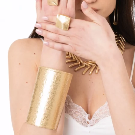 Bracciale a schiava in metallo antichizzato Mya Accessories